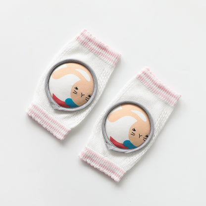 Cartoon Baby Knee & Elbow Pads Crawling Learning Protector