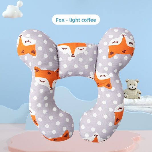 Cartoon Children U-Shaped Travel Pillow Cute Neck Support