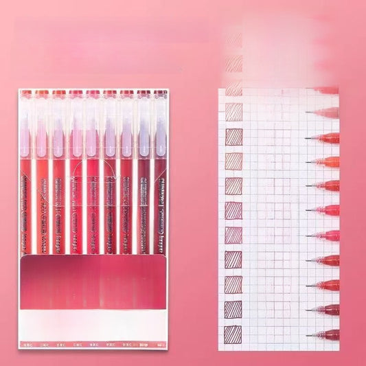 Morandi Color Gel Pens for Journaling Notes and Study Set
