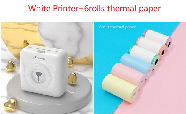 Buy Mini Wireless Bluetooth Thermal Printer – Sticker & Label