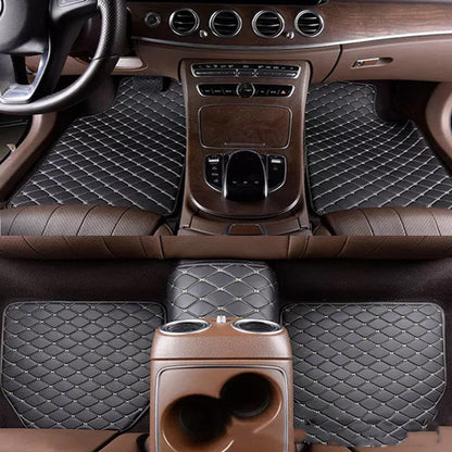 Universal Right Rudder Leather Quilted Full Surround Pad