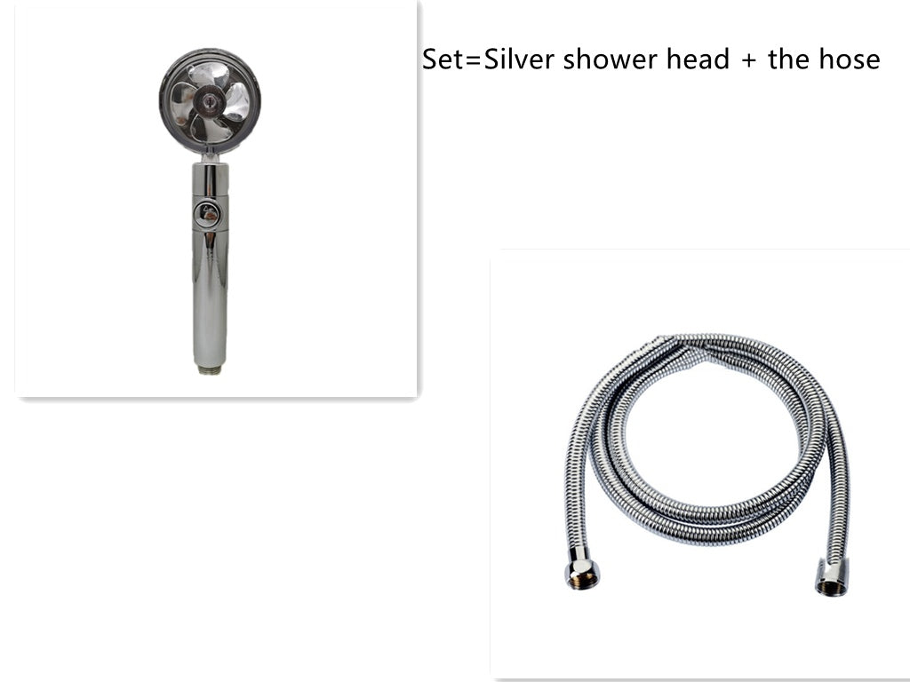Buy Shower Head Water Saving – 360° Rotating ABS Rain Nozzle