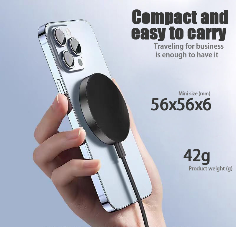 15W Magnetic Wireless Charger – iPhone 17 Pro & Max Compatible
global-swanky 2