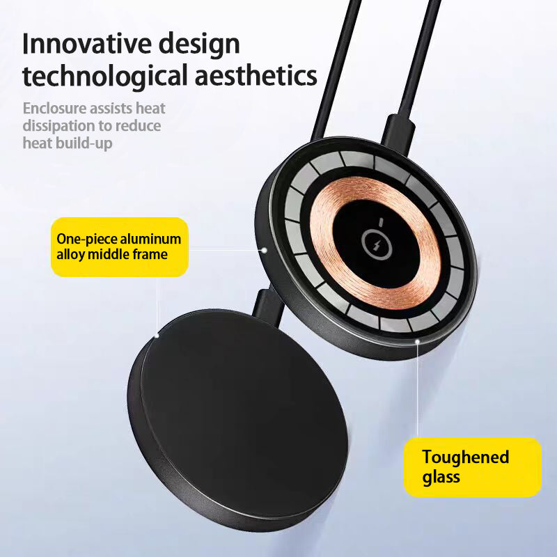 15W Magnetic Wireless Charger – iPhone 17 Pro & Max Compatible
global-swanky 3