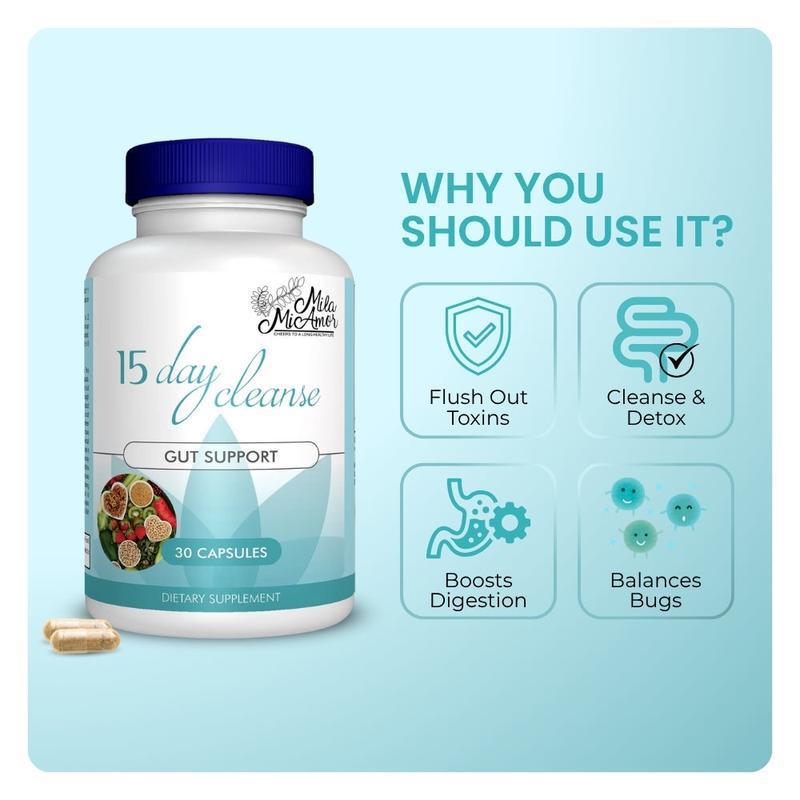 15-Day Cleaning Capsule Dietary Supplement