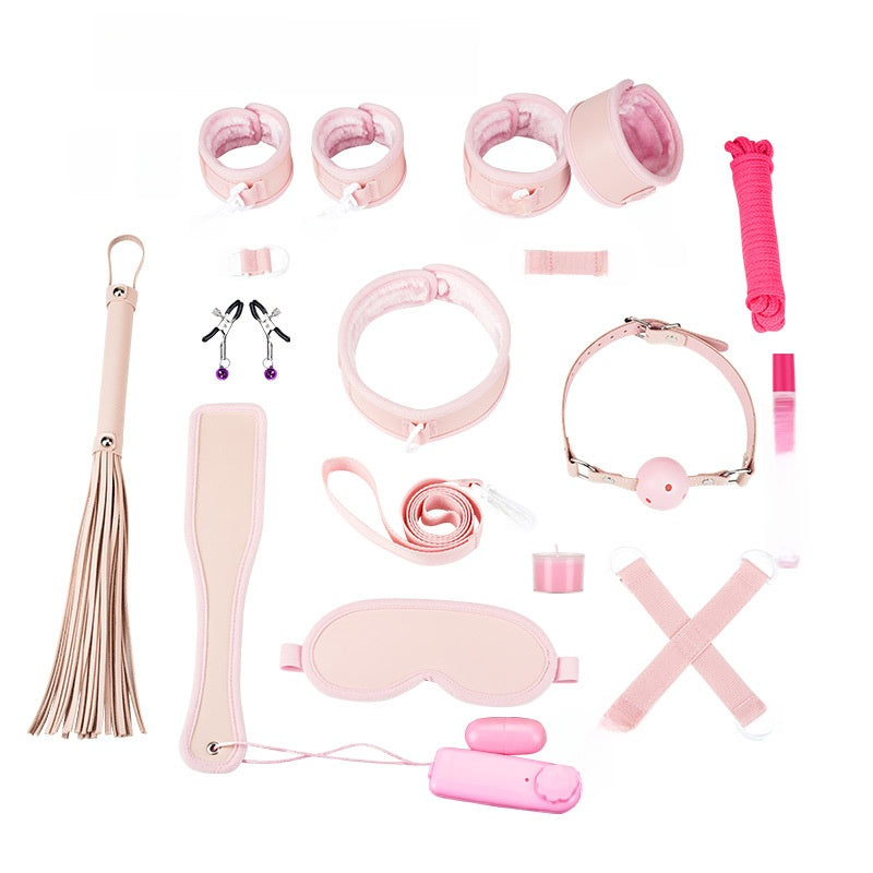 15-Piece Adult Bondage Toy Set