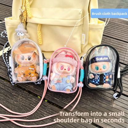15cm cotton doll cross-body bag