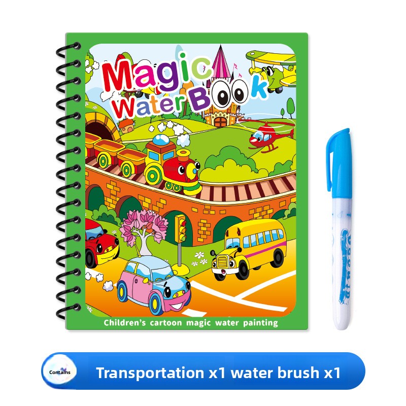 Reusable Water Drawing Book for Kids Creative Fun and Play
