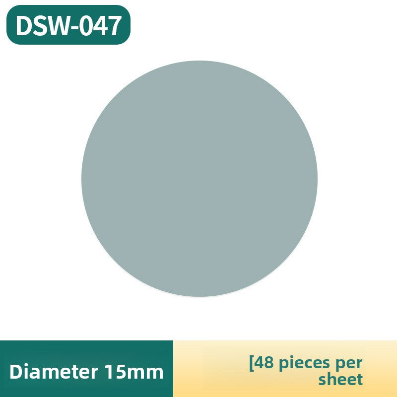 15mm PVC Furniture Screw Hole Cover Sticker