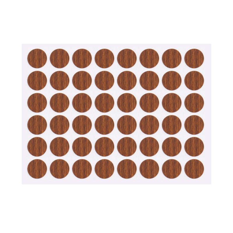15mm PVC Furniture Screw Hole Cover Sticker