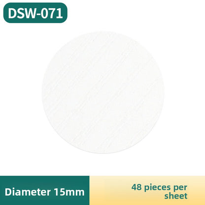 15mm PVC Furniture Screw Hole Cover Sticker