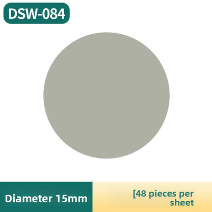 15mm PVC Furniture Screw Hole Cover Sticker