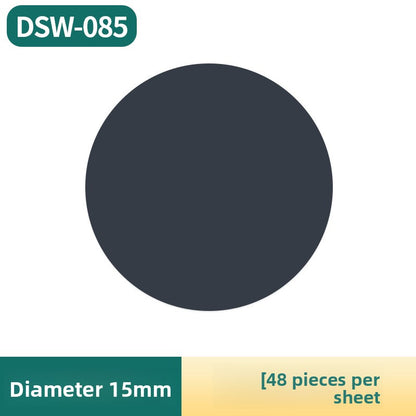 15mm PVC Furniture Screw Hole Cover Sticker