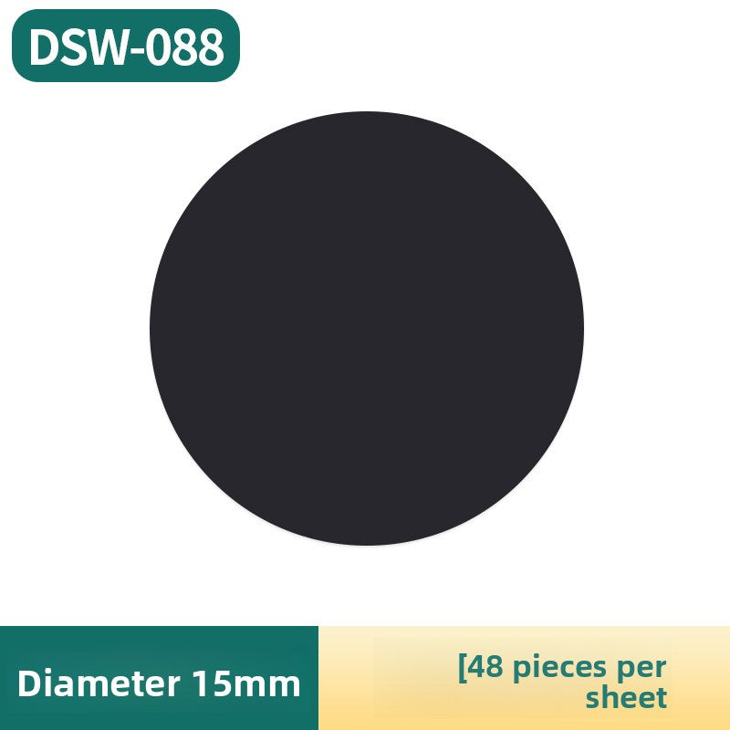 15mm PVC Furniture Screw Hole Cover Sticker