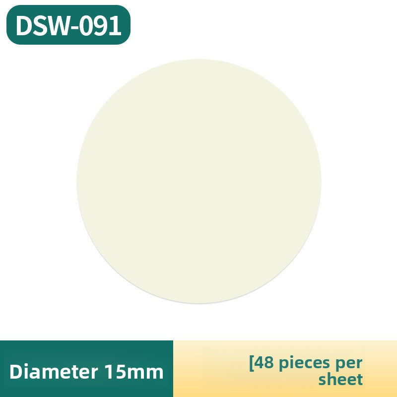 15mm PVC Furniture Screw Hole Cover Sticker