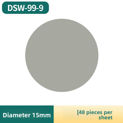 15mm PVC Furniture Screw Hole Cover Sticker