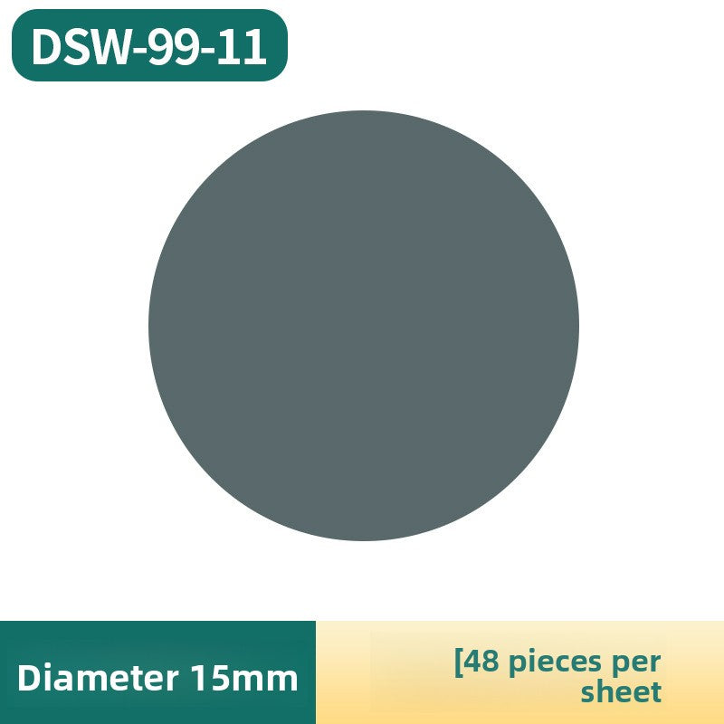 15mm PVC Furniture Screw Hole Cover Sticker
