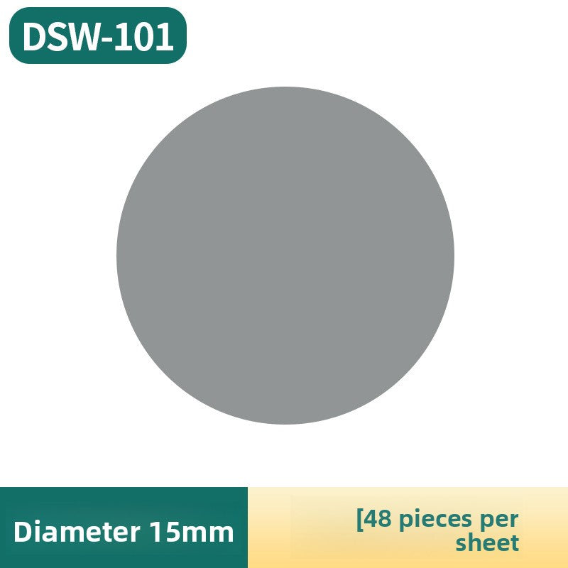 15mm PVC Furniture Screw Hole Cover Sticker