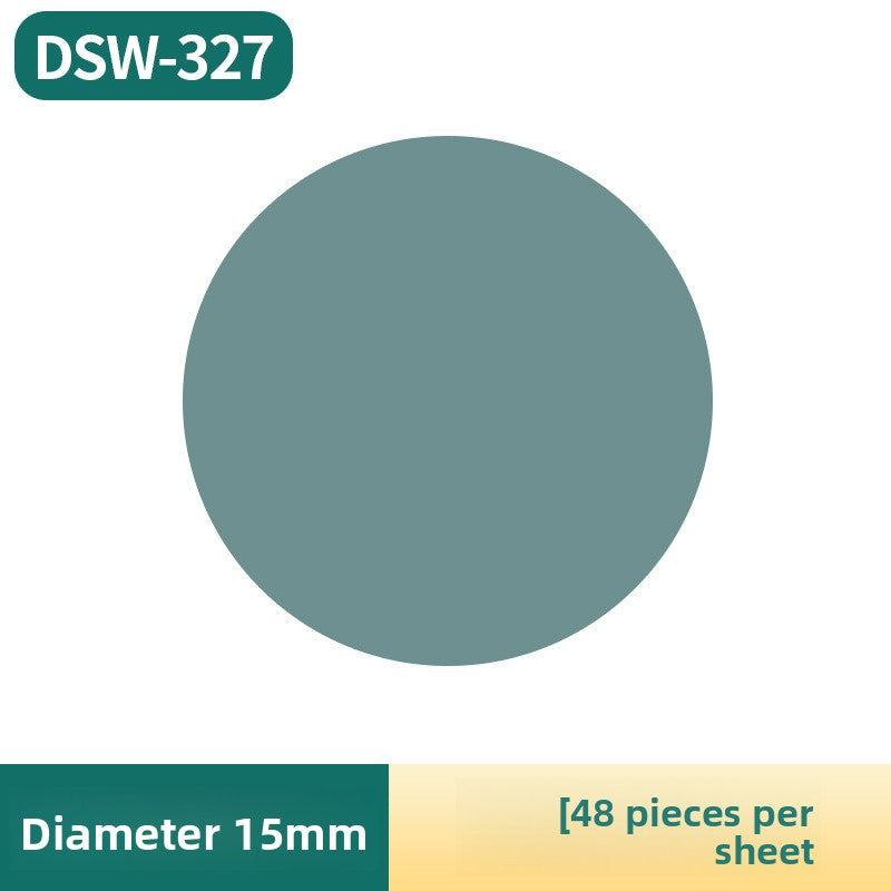 15mm PVC Furniture Screw Hole Cover Sticker