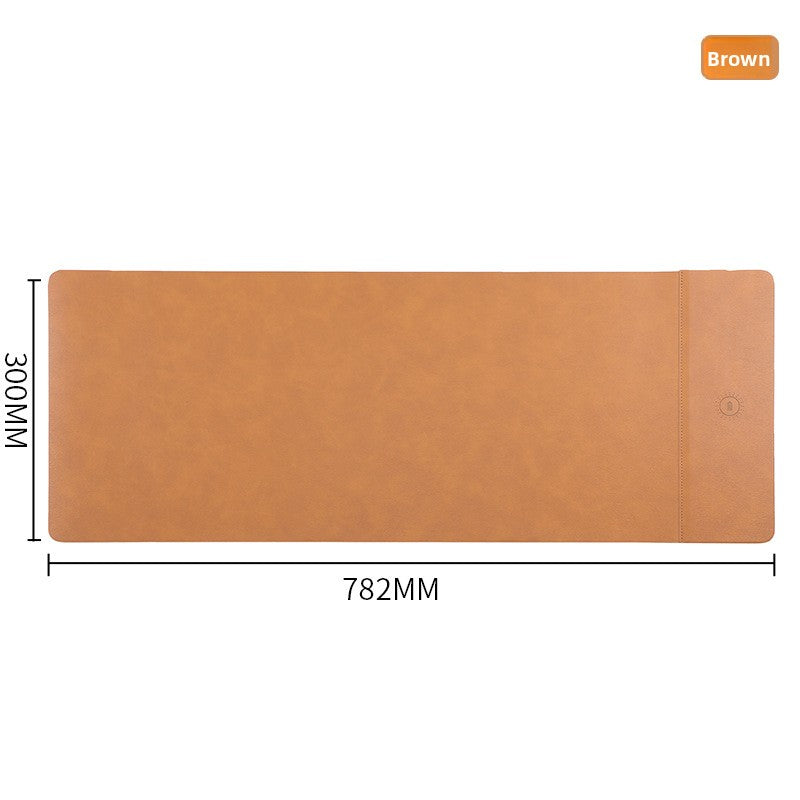 15W Wireless Charging Mouse Pad Desk Mat
