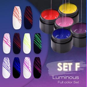 Luminous Spider Nail Gel UV Polish for Stunning Manicure