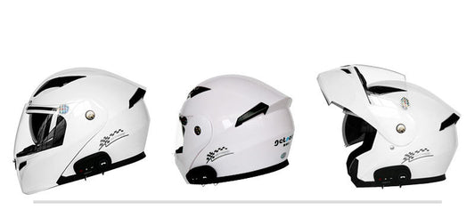Bluetooth Motorcycle Helmet with FM Radio for Riders