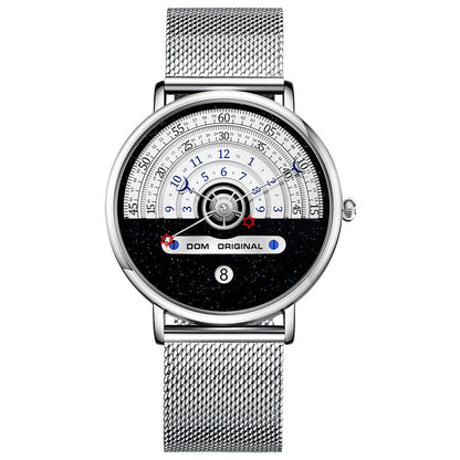 Luxury Mens Watch M-1288 Creative Dial Wristwatch