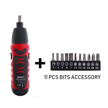 High-Power In-Line Electric Screwdriver Multifunctional Tool