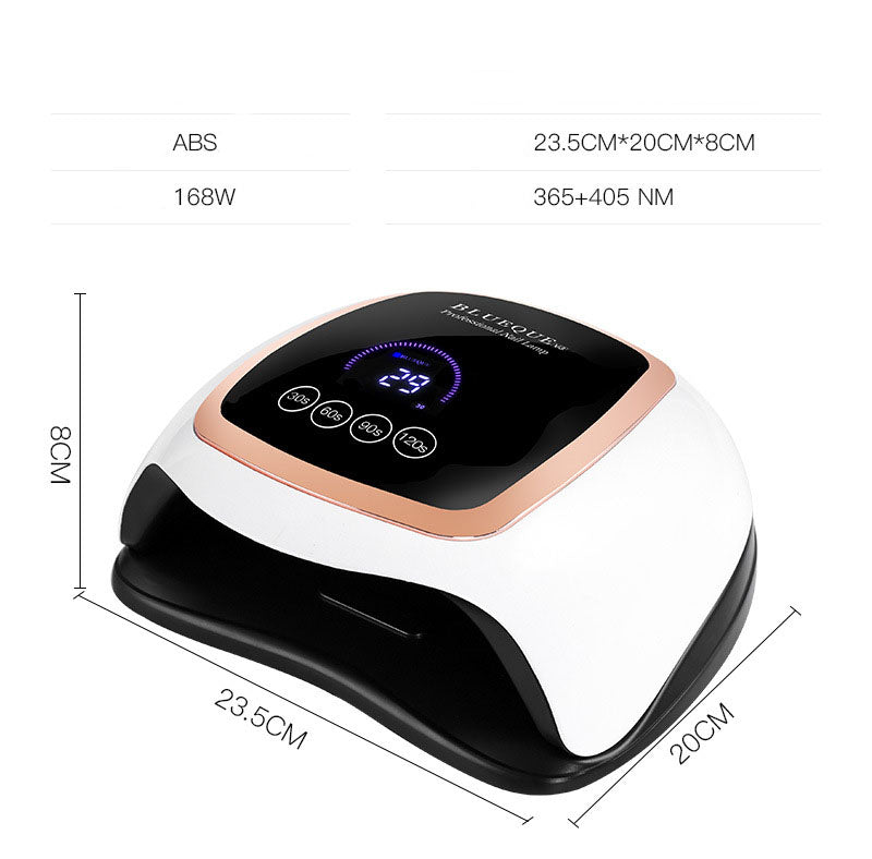 BLUEQUE Nail Lamp Professional UV LED Gel Dryer for Nail Art