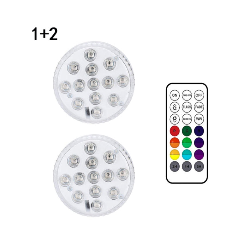 Buy 13 LED Submersible Light – Suction Cup & RF Remote Control