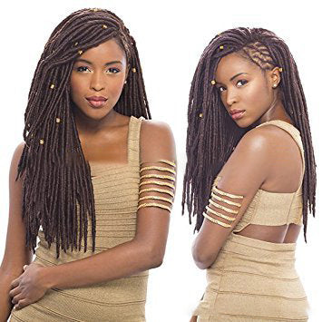 African Black Braided Wig – High-Quality Chemical Fiber Braids
