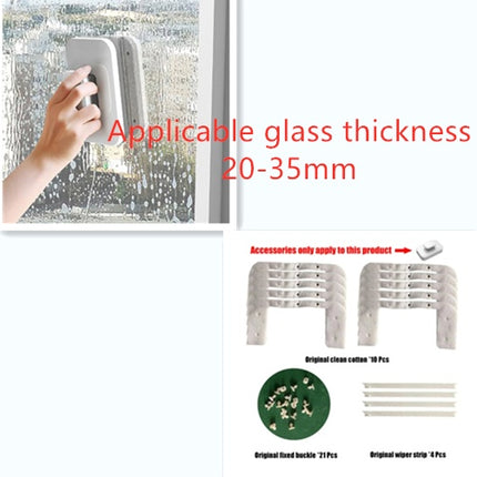 Magnetic Double-Sided Wipe – Easy & Efficient Window Cleaning