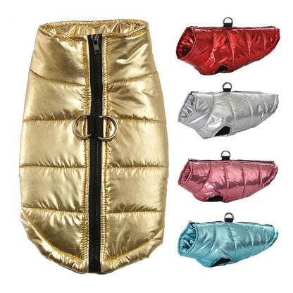 Pet Dog Autumn and Winter Warm Vest Jacket for Small Dogs