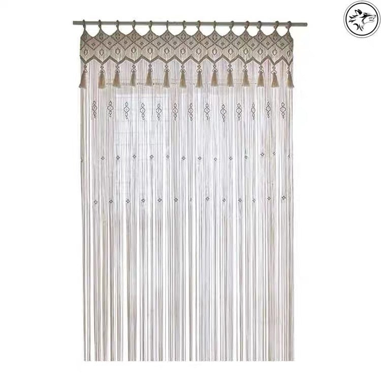 Bohemian Hand-Woven Tapestry Curtain – Stylish Room Partition