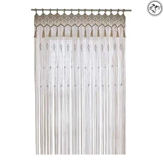 Bohemian Hand-Woven Tapestry Curtain – Stylish Room Partition