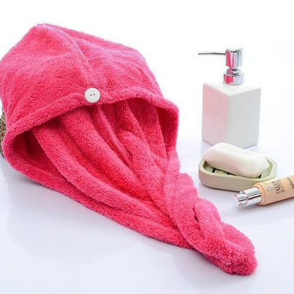 Buy Women's Hair Dryer Cap – Absorbent Quick-Dry Hair Towel