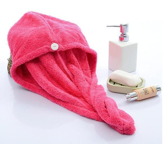 Buy Women's Hair Dryer Cap – Absorbent Quick-Dry Hair Towel