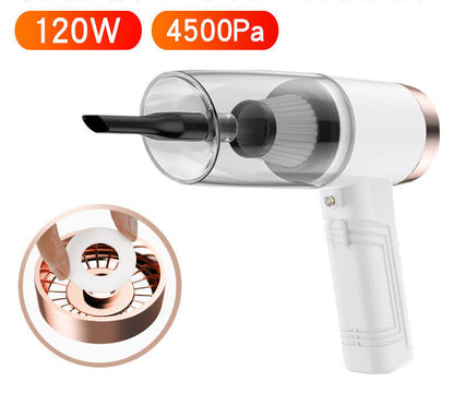 Mini Car Vacuum Cleaner Powerful Dual Purpose Cleaner