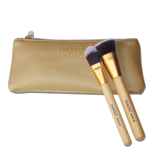 Complete Makeup Brush Set for Blush, Powder & Foundation