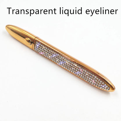 False Eyelashes with Self-Adhesive Eyeliner Multicolor Set