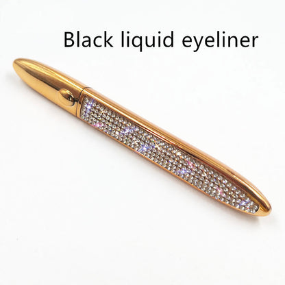 False Eyelashes with Self-Adhesive Eyeliner Multicolor Set