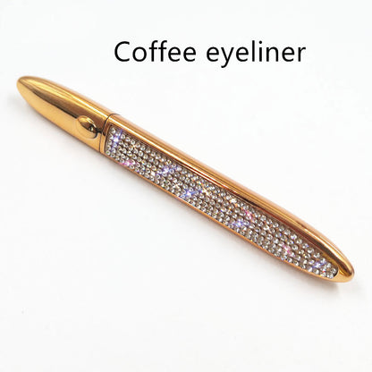 False Eyelashes with Self-Adhesive Eyeliner Multicolor Set