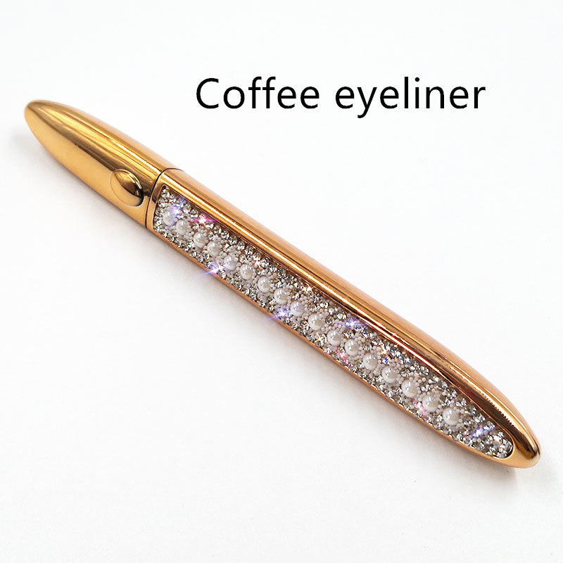 False Eyelashes with Self-Adhesive Eyeliner Multicolor Set