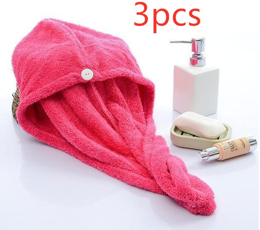 Buy Women's Hair Dryer Cap – Absorbent Quick-Dry Hair Towel