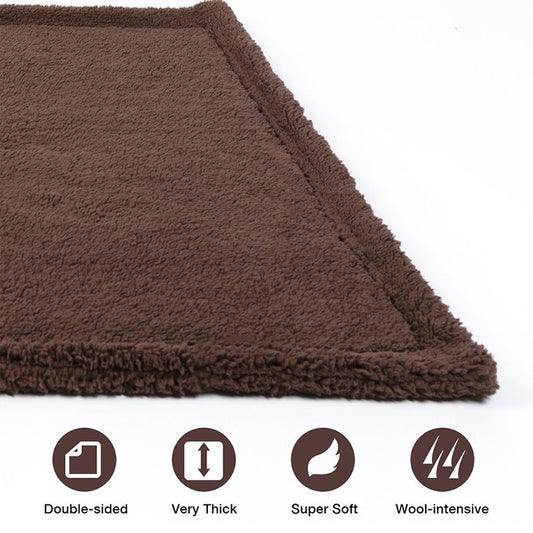 Plush Pet Blanket Dog Mat Cat Mat Soft Comfortable Pet Mat