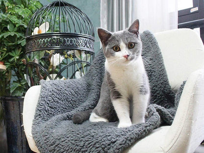 Plush Pet Blanket Dog Mat Cat Mat Soft Comfortable Pet Mat