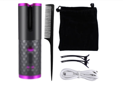Wireless USB Curling Iron with Charging Function for Styling