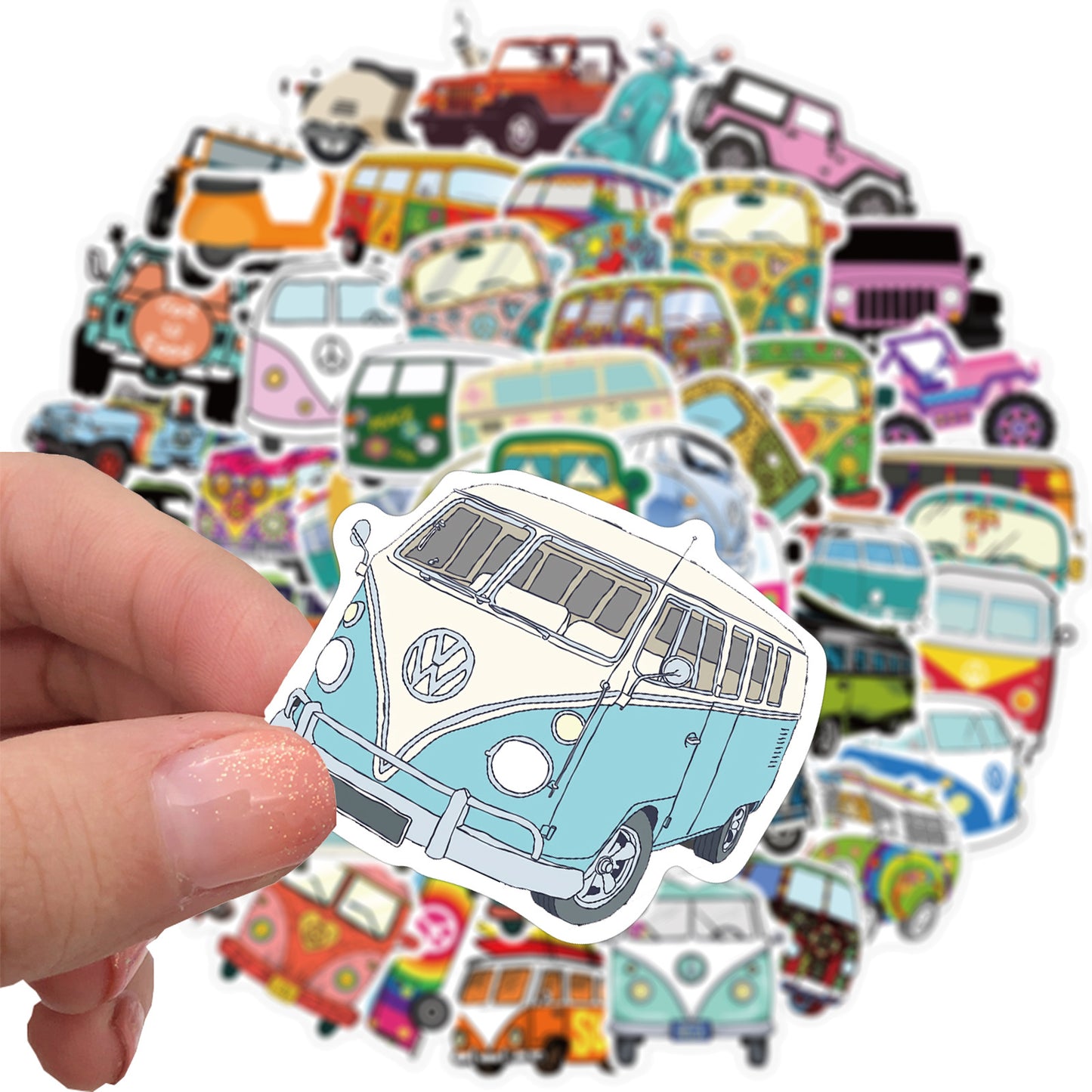 Hip-Hop Style Outdoor Graffiti Stickers Perfect for Bikes