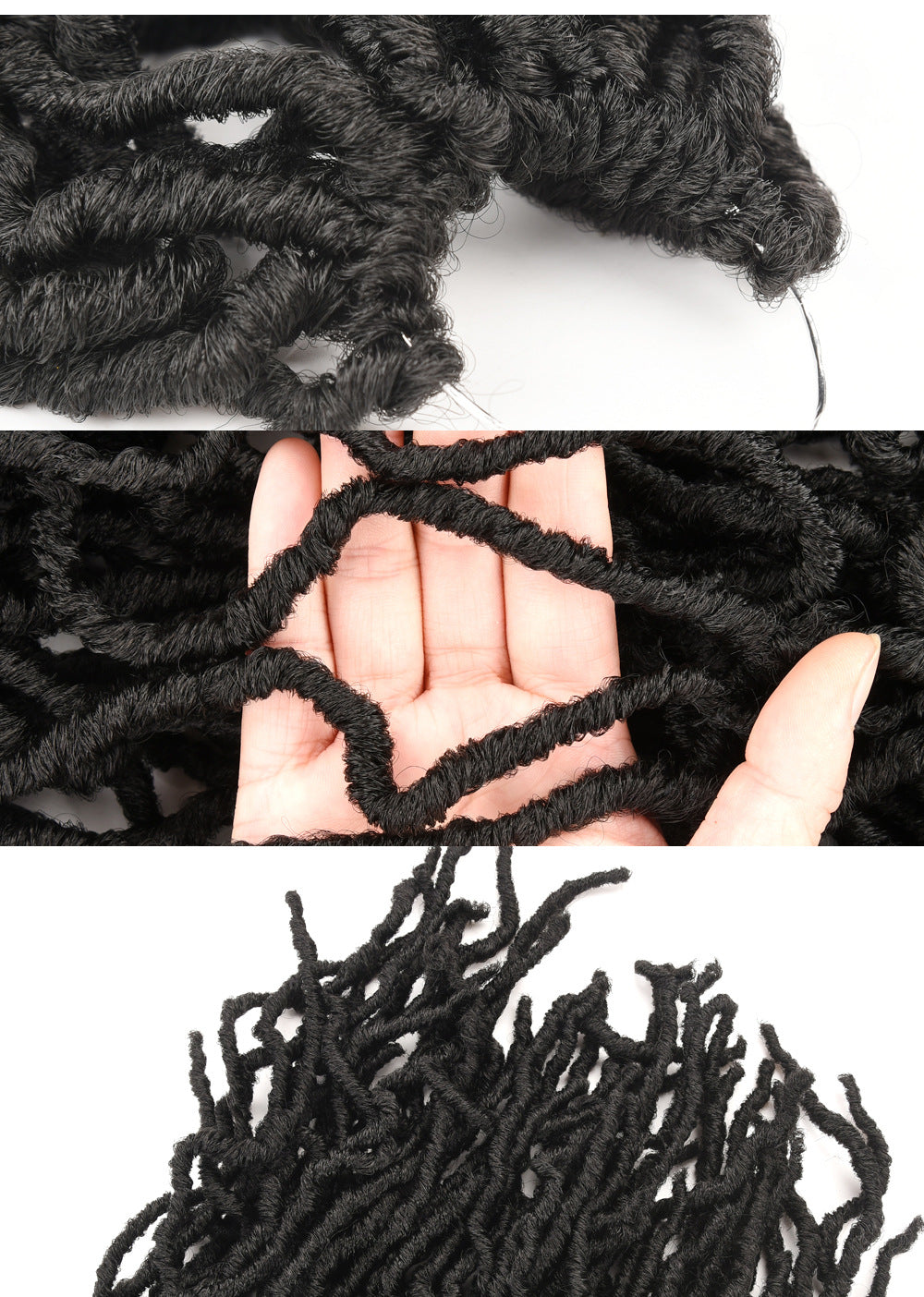 Dirty Braid Irregular Crochet Hair – Stylish & Natural Look