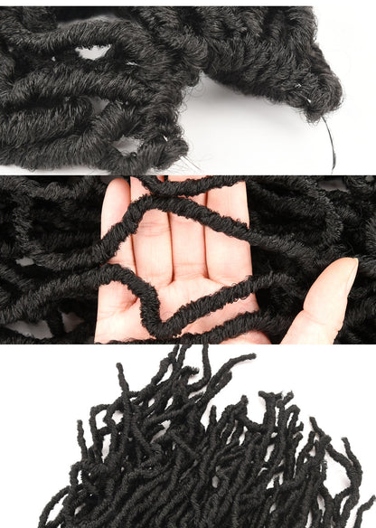 Dirty Braid Irregular Crochet Hair – Stylish & Natural Look
